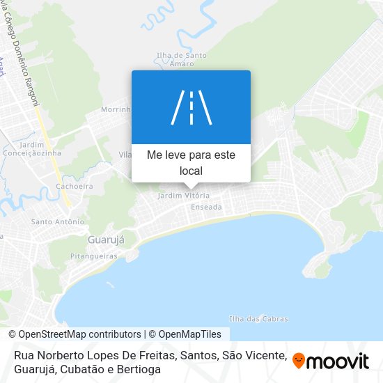 Rua Norberto Lopes De Freitas mapa