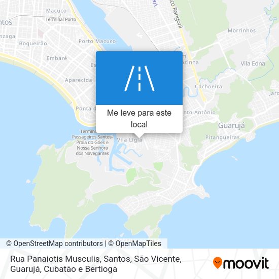 Rua Panaiotis Musculis mapa