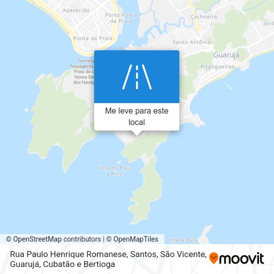 Rua Paulo Henrique Romanese mapa
