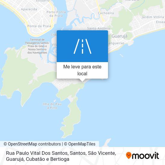 Rua Paulo Vital Dos Santos mapa