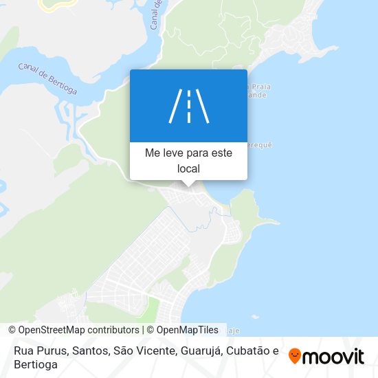 Rua Purus mapa