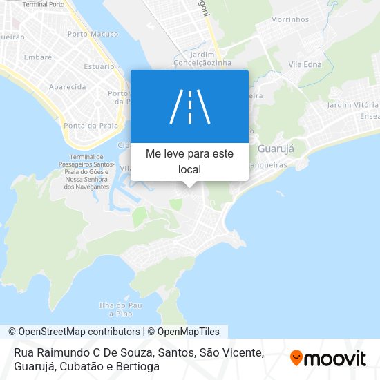 Rua Raimundo C De Souza mapa