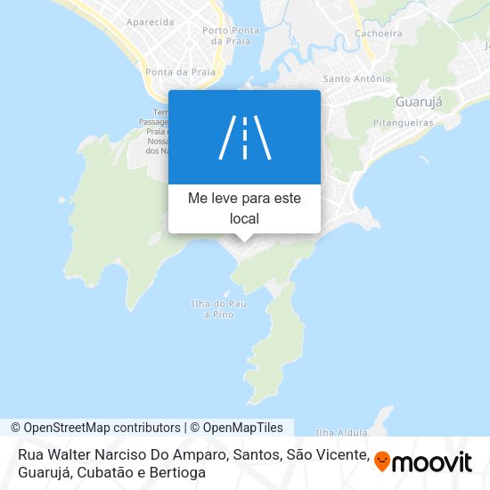 Rua Walter Narciso Do Amparo mapa