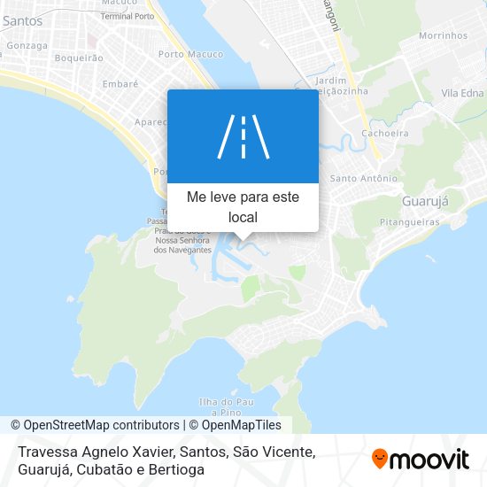 Travessa Agnelo Xavier mapa