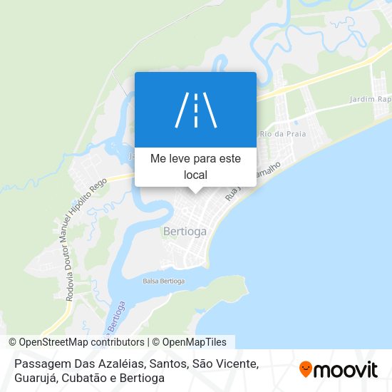 Passagem Das Azaléias mapa