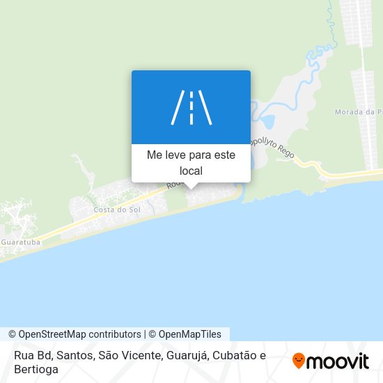 Rua Bd mapa