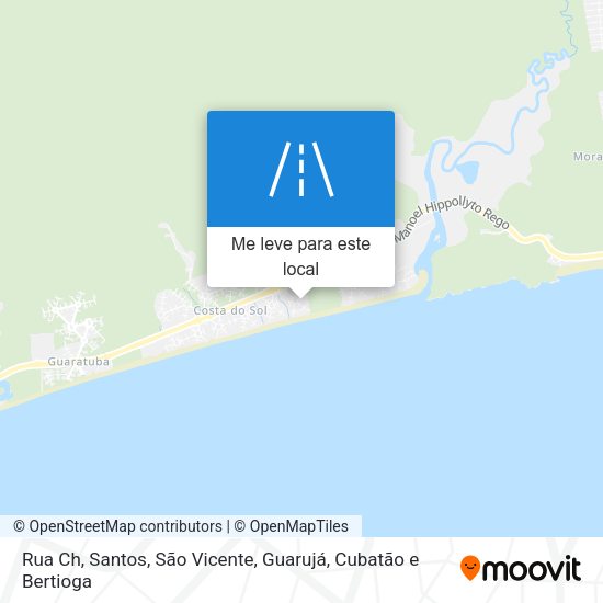 Rua Ch mapa