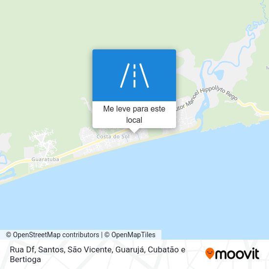 Rua Df mapa