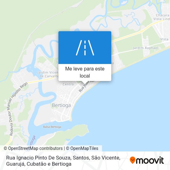 Rua Ignacio Pinto De Souza mapa