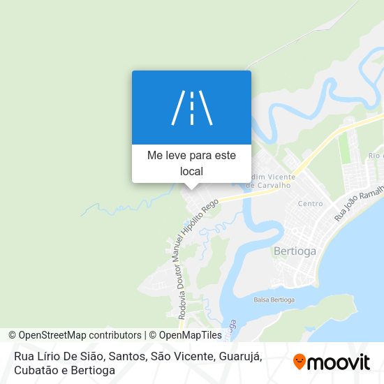 Rua Lírio De Sião mapa