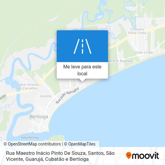 Rua Maestro Inácio Pinto De Souza mapa