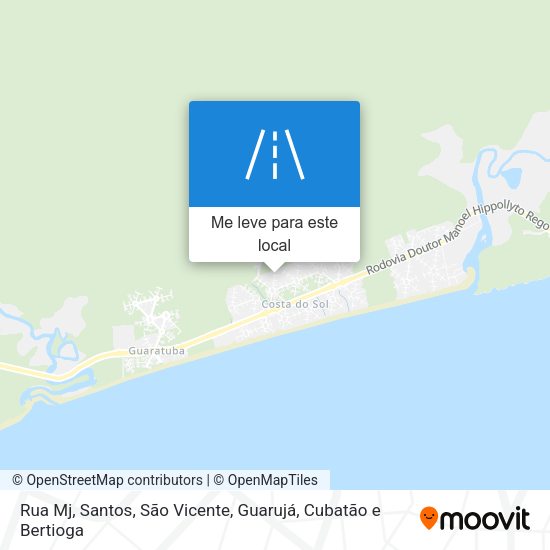 Rua Mj mapa