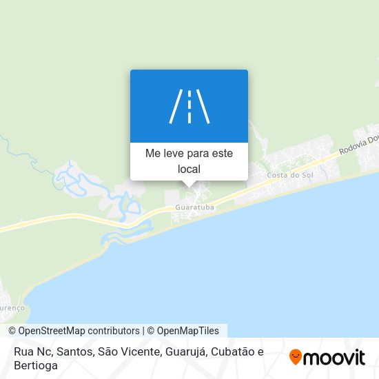 Rua Nc mapa