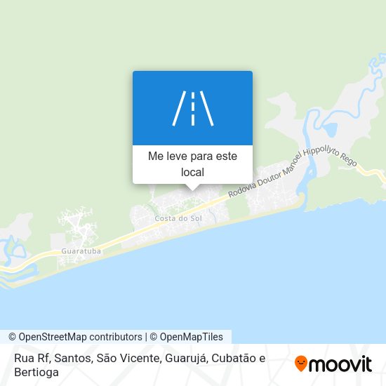 Rua Rf mapa