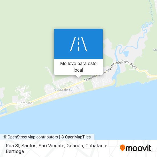 Rua Sl mapa