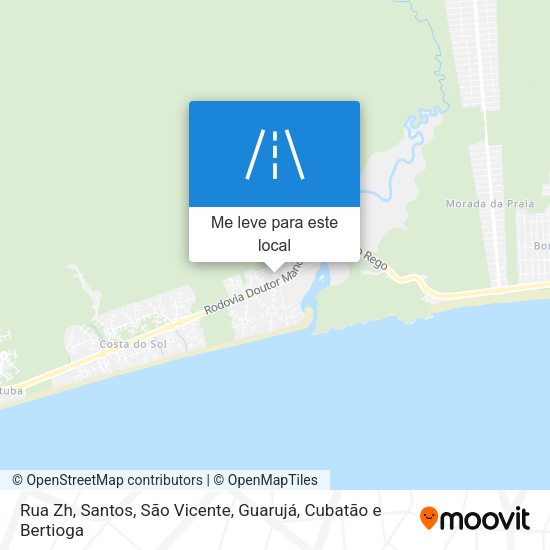 Rua Zh mapa