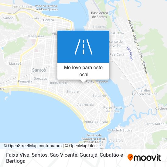 Faixa Viva mapa