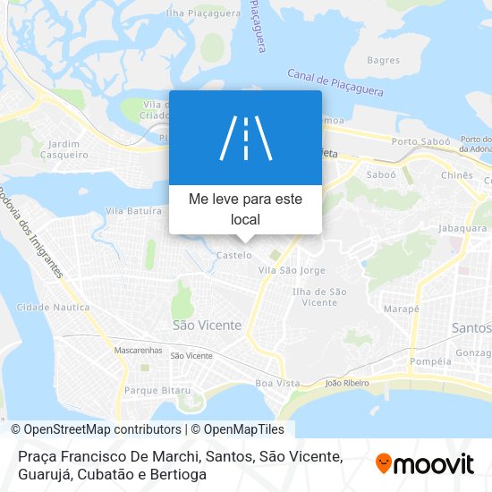 Praça Francisco De Marchi mapa