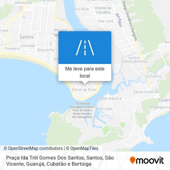Praça Ida Trili Gomes Dos Santos mapa
