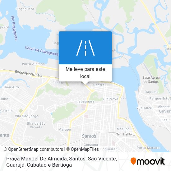 Praça Manoel De Almeida mapa