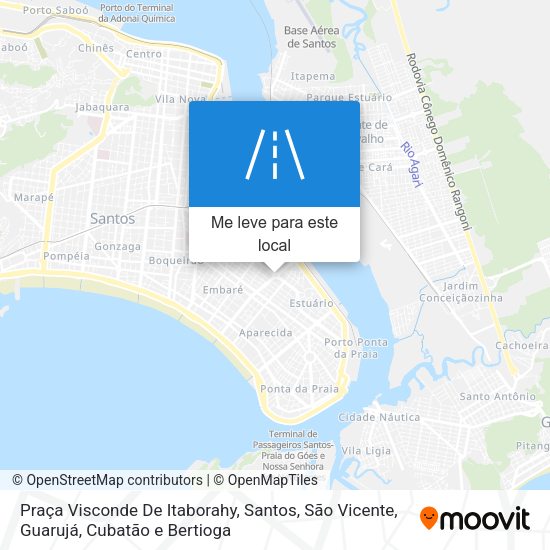 Praça Visconde De Itaborahy mapa