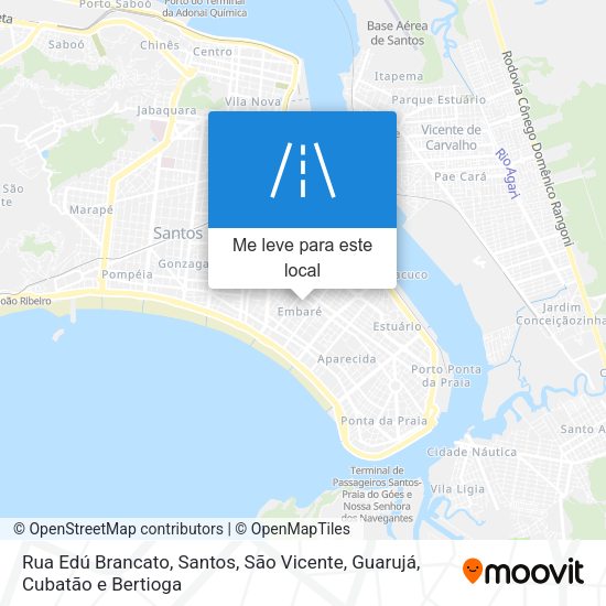 Rua Edú Brancato mapa