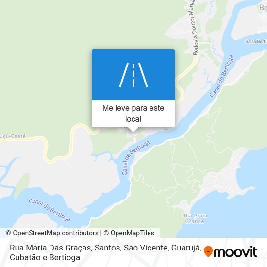 Rua Maria Das Graças mapa