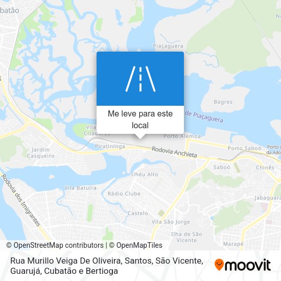 Rua Murillo Veiga De Oliveira mapa