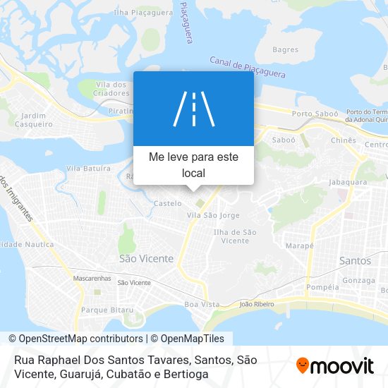 Rua Raphael Dos Santos Tavares mapa
