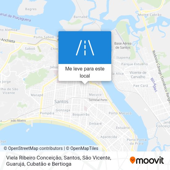 Viela Ribeiro Conceição mapa