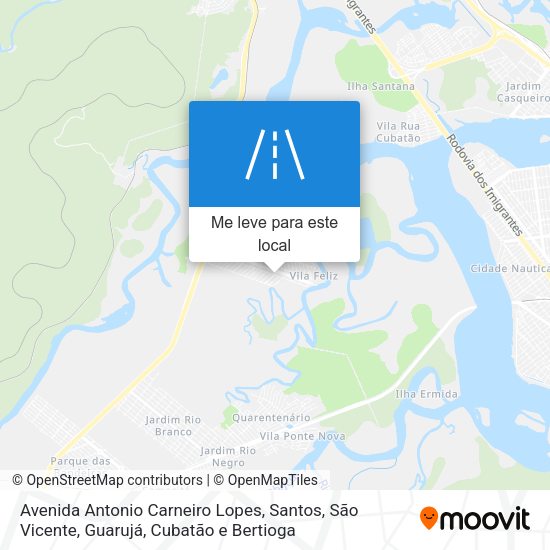 Avenida Antonio Carneiro Lopes mapa