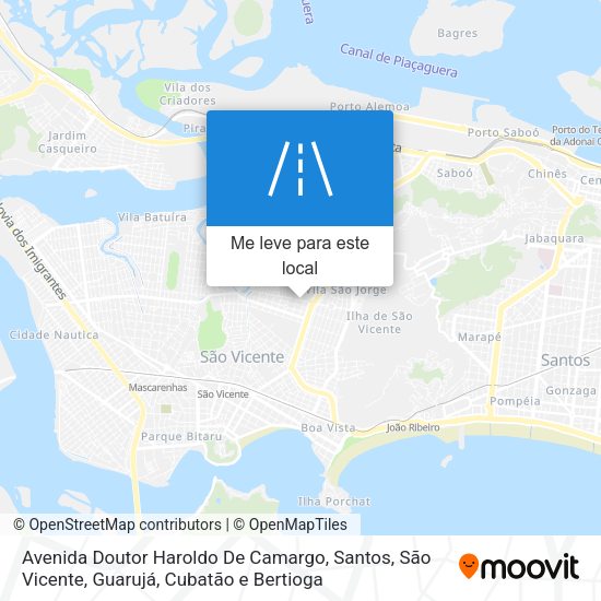 Avenida Doutor Haroldo De Camargo mapa