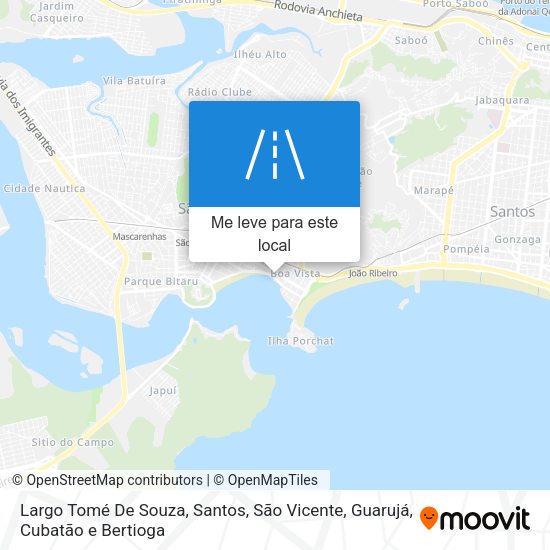 Largo Tomé De Souza mapa