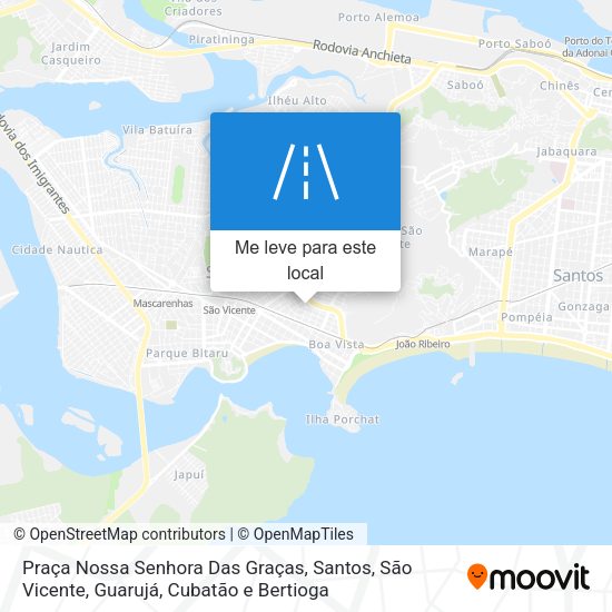 Praça Nossa Senhora Das Graças mapa