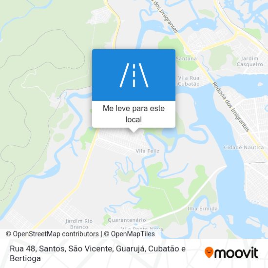 Rua 48 mapa