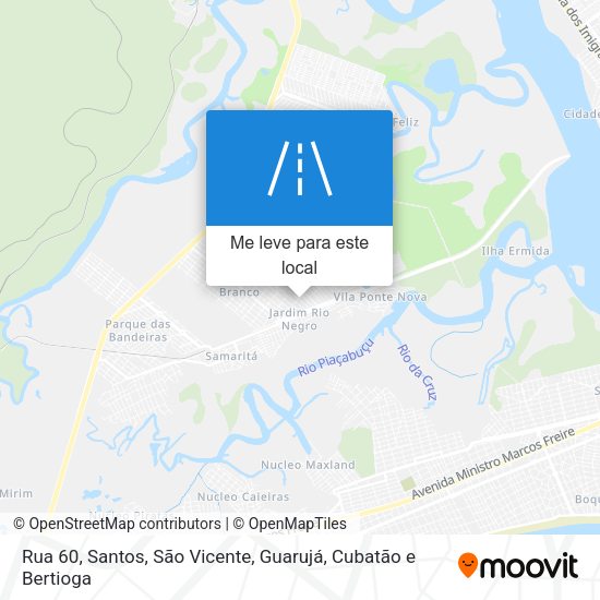 Rua 60 mapa