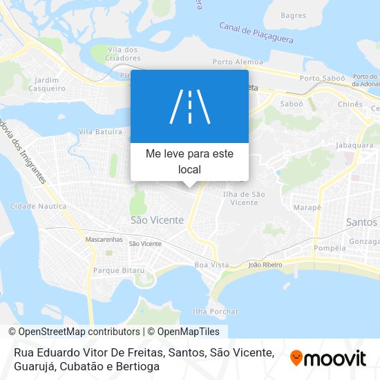 Rua Eduardo Vitor De Freitas mapa