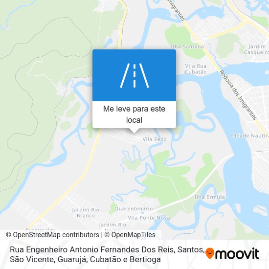 Rua Engenheiro Antonio Fernandes Dos Reis mapa