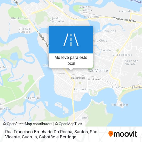 Rua Francisco Brochado Da Rocha mapa