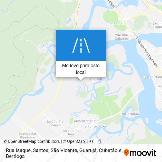 Rua Isaque mapa