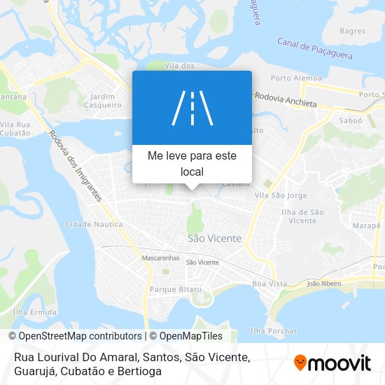 Rua Lourival Do Amaral mapa