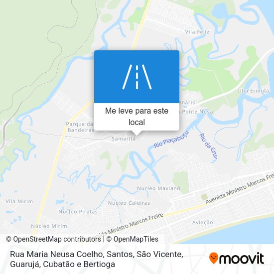 Rua Maria Neusa Coelho mapa