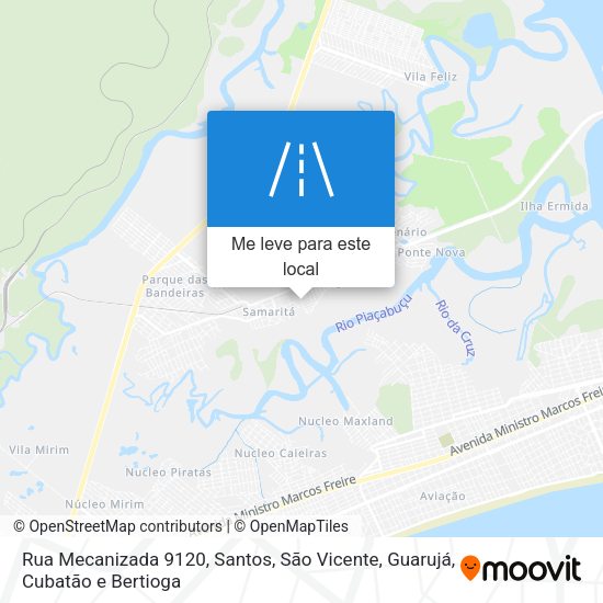 Rua Mecanizada 9120 mapa