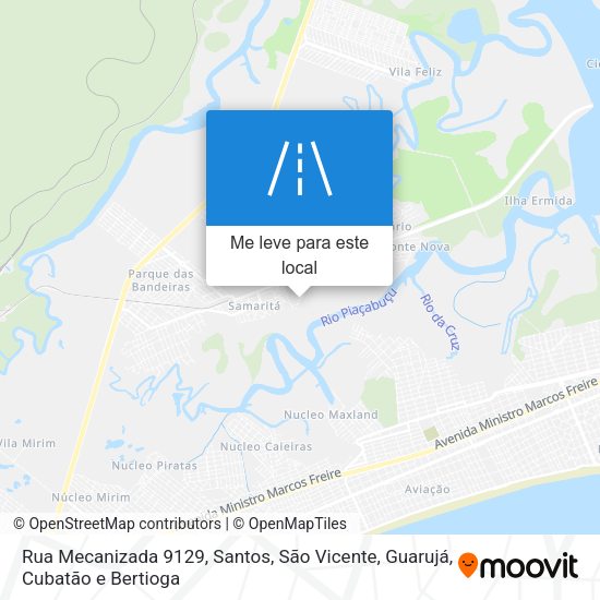 Rua Mecanizada 9129 mapa