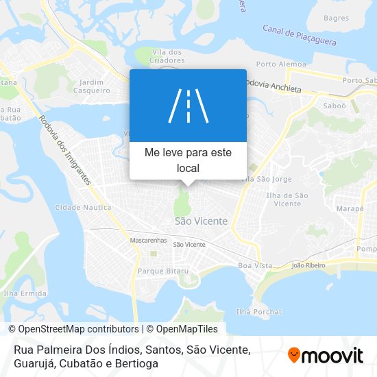 Rua Palmeira Dos Índios mapa