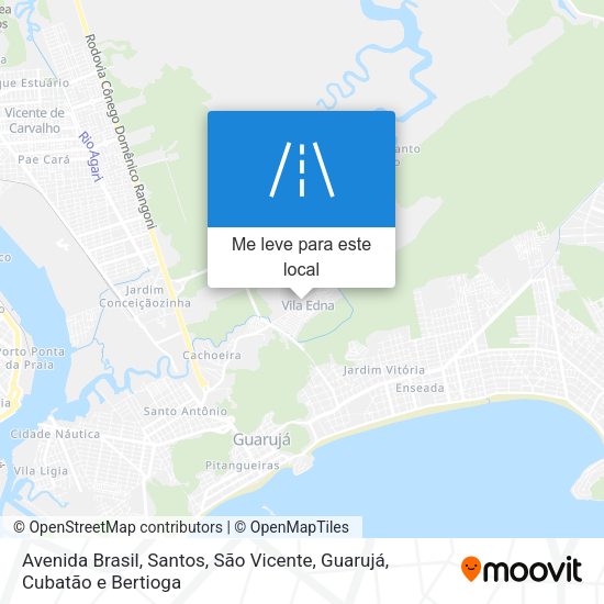 Avenida Brasil mapa