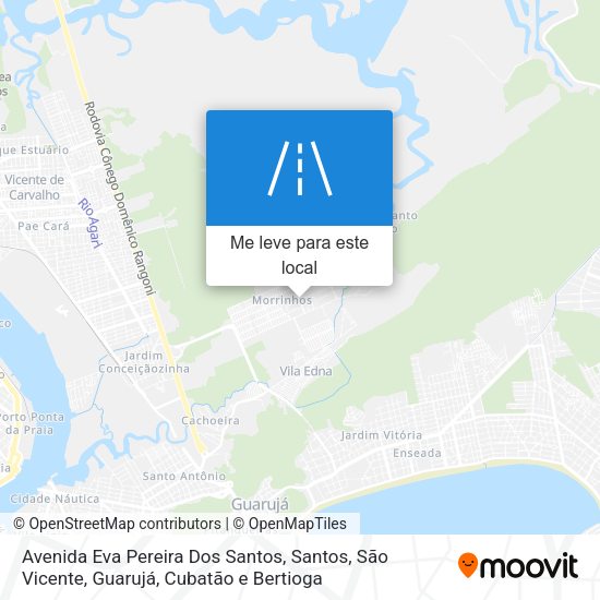 Avenida Eva Pereira Dos Santos mapa