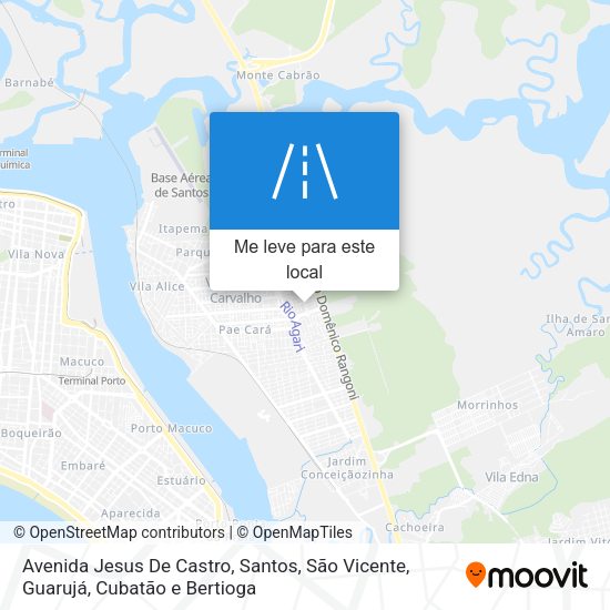 Avenida Jesus De Castro mapa
