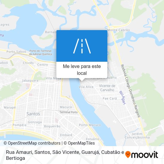 Rua Amauri mapa