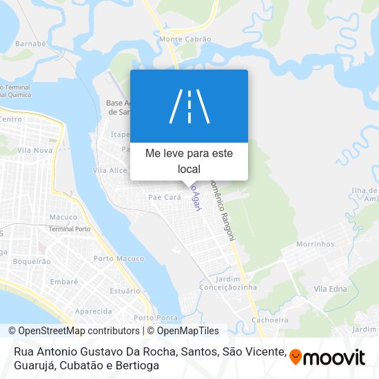 Rua Antonio Gustavo Da Rocha mapa